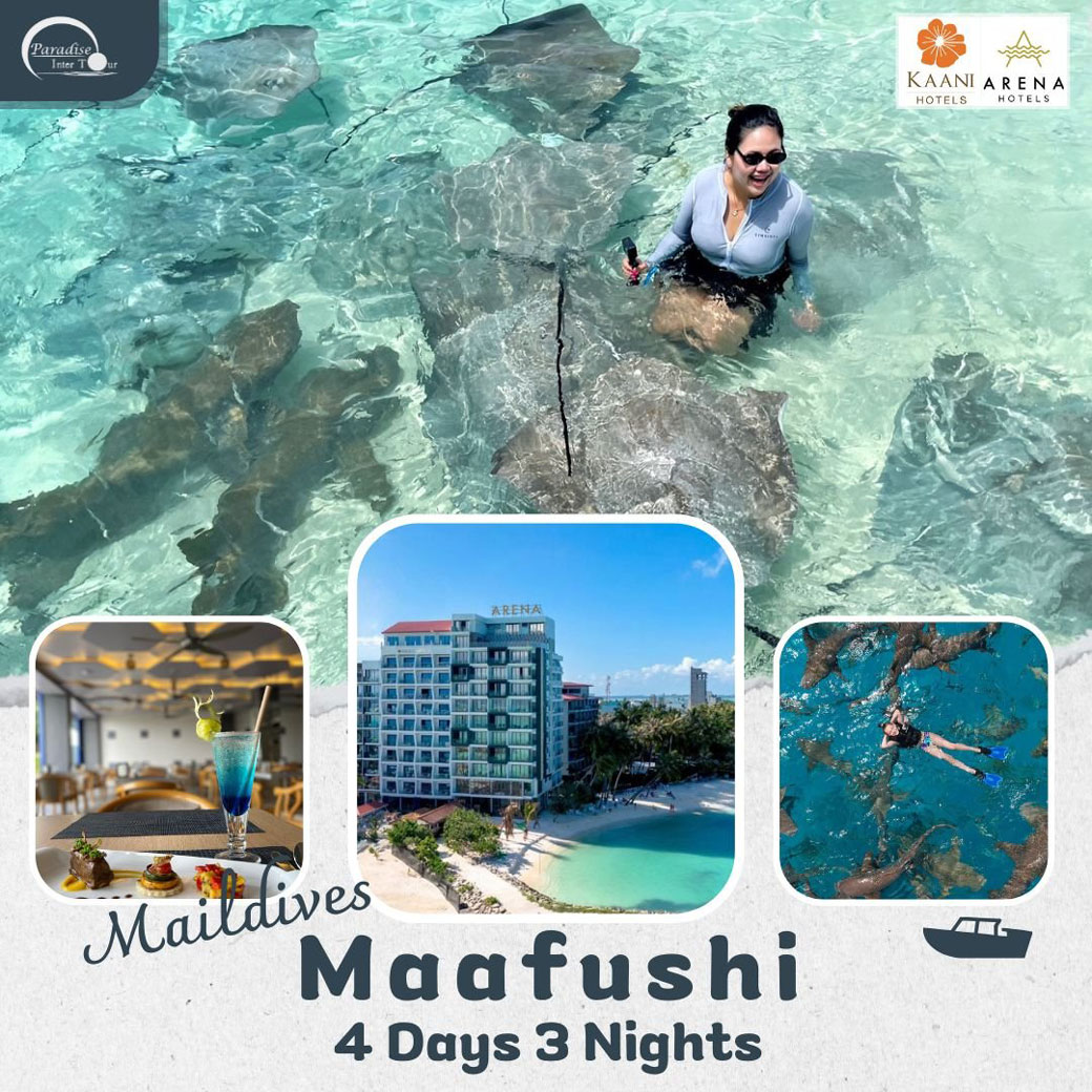 แพ็กเกจ ทัวร์มัลดีฟส์ MAAFUSHI LOCAL ISLAND 4วัน 3คืน